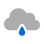 Bedeckt mit leichtem Regen Bedeckt mit leichtem Regen