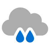 Bedeckt mit Regenschauern Bedeckt mit Regenschauern